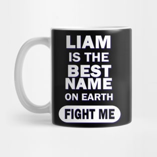 Liam Boys Men's Name Birthday Gift Mug